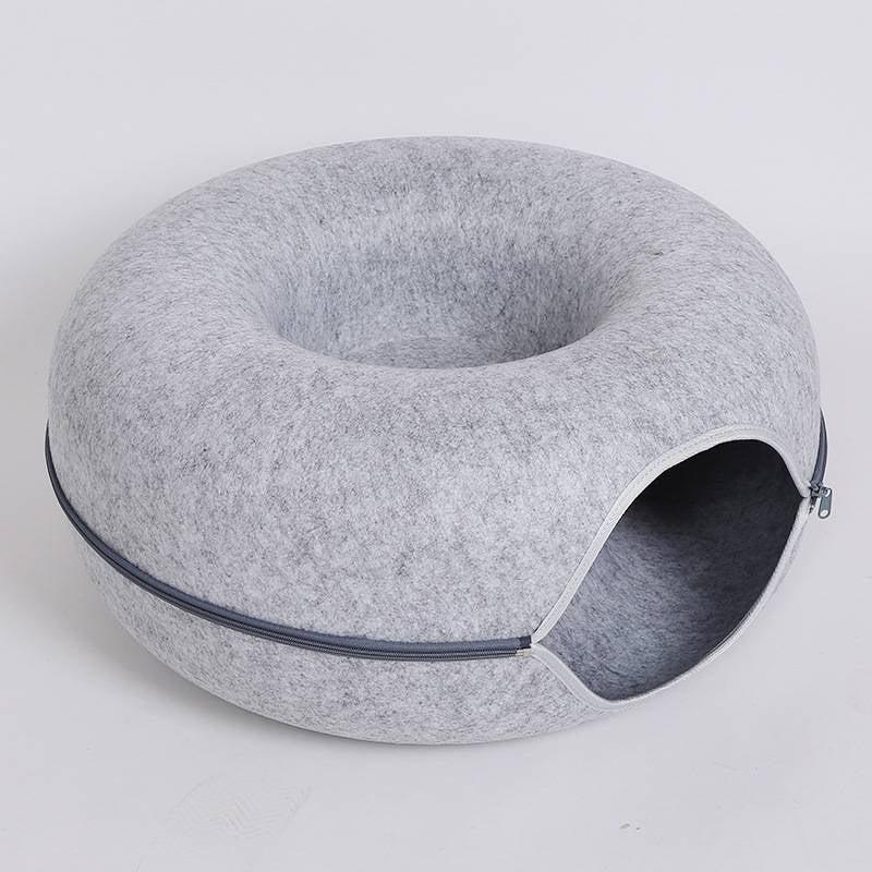 Four Seasons Available Cat round Felt Pet Nest