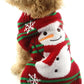 Dog Snow Sweaters Snowman Sweaters Xmas Dog Holiday Sweaters New Year Christmas Sweater Pet Clothes for Small Dog and Cat