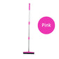 Pet Hair Rubber Broom Floor Brush for Carpet Dog Hair Remover with Built in Squeegee Silicone Broom Hair Remover Cleaning